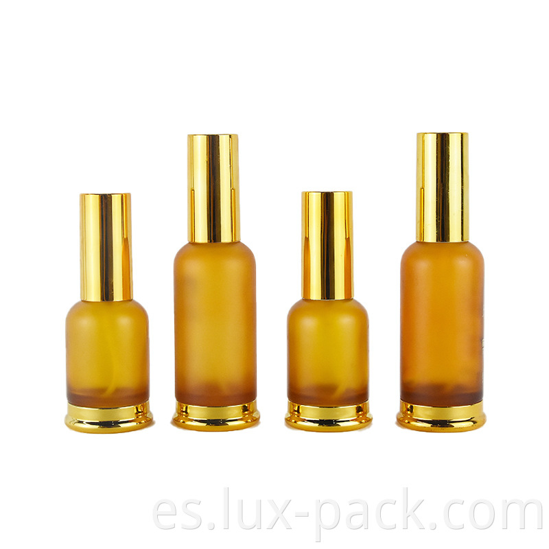 Embalaje de aceite esencial 5 ml 10 ml 15 ml 20ml 30 ml de bartera de vidrio de vidrio azul verde transparente